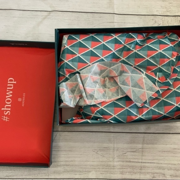 NIB Aerosoles Brandi Women's Ankle Boot in Brown Faux Leather, Size 7 - Picture 10 of 12